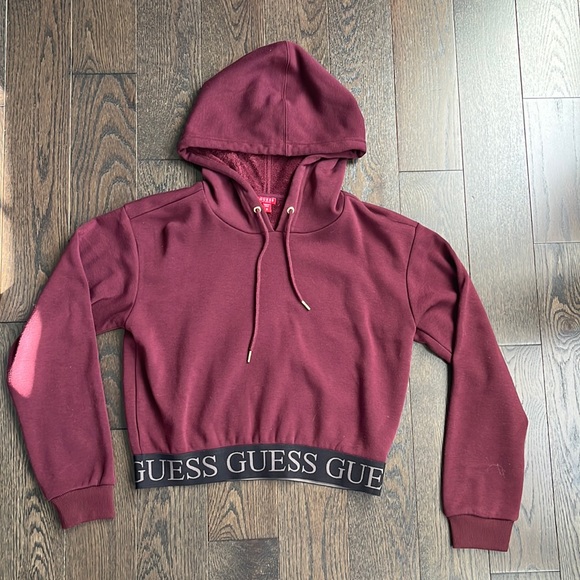 Cropped Guess Hoodie - Picture 1 of 2